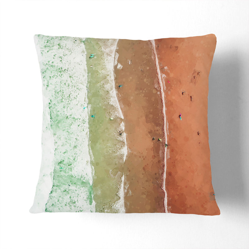 Square Throw Cushion, 55cm H x 55cm W x 20cm D