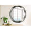 Huldar Glass Flat Wall Mirror