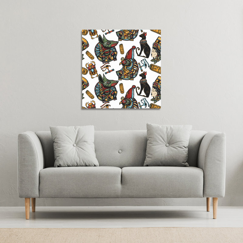 No Title by Andrew Lee - Wrapped Canvas Print, 127cm H x 127cm W x 4cm D