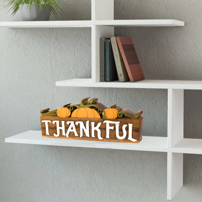 Home Decor Thankful Sign Letters