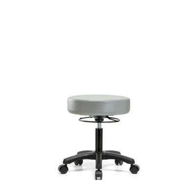 Wilder Adjustable Height Ergonomic Lab Stool Footring