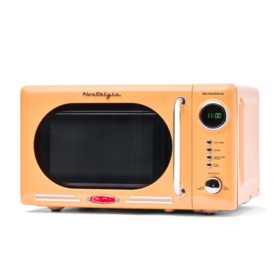 Nostalgia 0.7 Cubic Feet Countertop Microwave