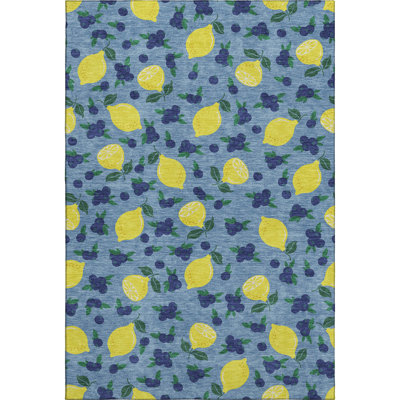 Premium Machine Washable Mayfield  Fruits Rug