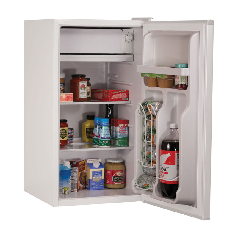BCRK Series Réfrigérateur autoportant avec congélateur, Blanc