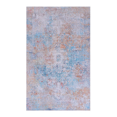 Tapis rectangulaire Catarzi avec envers antidérapant