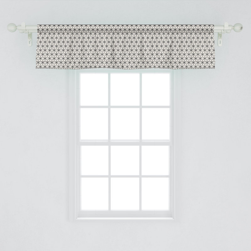 Ensemble de 2 cantonnières Ambesonne, L 54 po x L 12 po