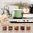 Razorri Electric Induction Cooktop, Removable Cast Iron Griddle Pan Non-Stick, 1800W Double Burner