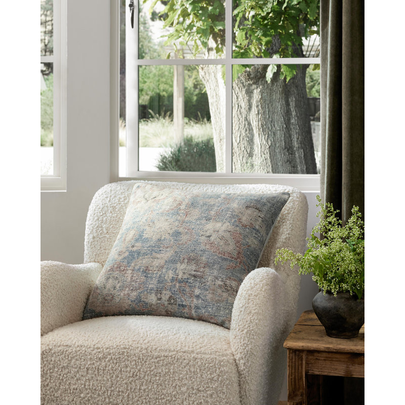 Pacifica Damask Pillow Cover, Pillow Cover Only - No Insert