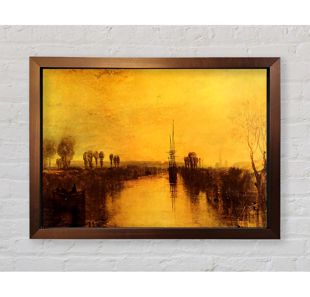 Joseph Mallord Turner Chichester Canal - Einzelner Bilderrahmen Kunstdrucke