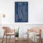Map New York - Wrapped Canvas Print-1150476674