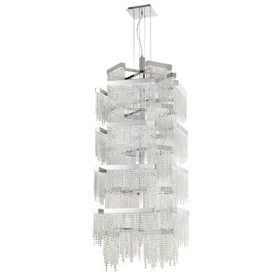 Kapila 36-Light LED Sputnik Modern Linear Chandelier -  Eurofase, 30007-017