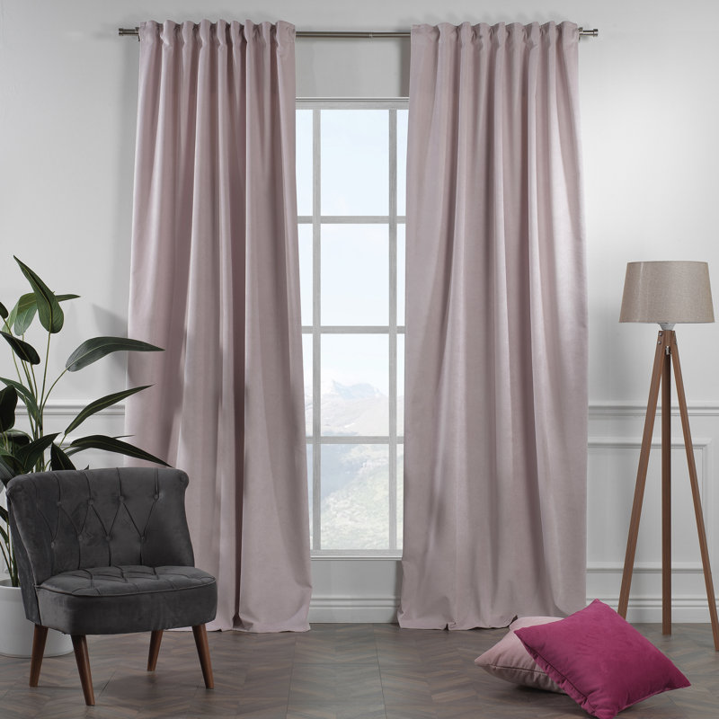 Decorative Double Panel in Matt, Extra Wide X Extra Long, L 52 po x L 72 po, 74 - rose clair