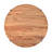 Carly 24.21" Modern Coastal Round Acacia Wood/Water Hyacinth Coffee Table with Storage Basket-113468914