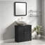Armoire de salle de bain avec lavabo sur pied