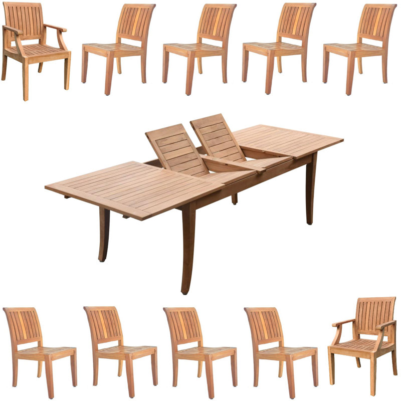Ensemble repas d'extérieur Lagos, 10