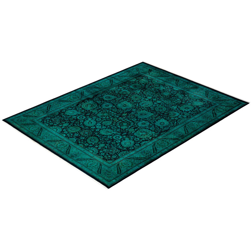 Yesika One-of-a-Kind 8' 1" X 10' 9" Hand Knotted Area Rug
