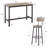 Upholstered Adjustable Height Counter Stool