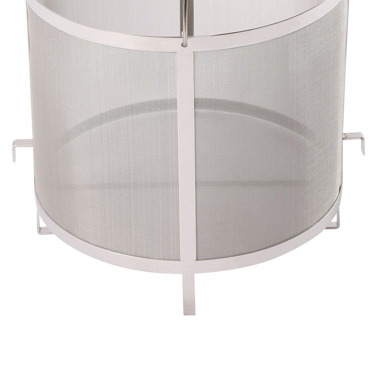 Wine Beer Dry Hops Filter Brewing Hopper Strainer 300 Micron Mesh Barrel  Brewing Grain Basket Strainer