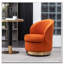 Velvet Swivel Chair-1263110240