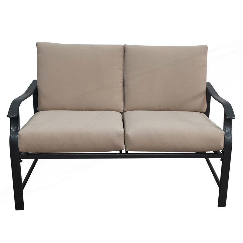 Causeuse et table, Black