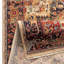 Chrystene Oriental Handmade Machine Woven Rectangle 120cm x 145cm Wool Area Rug in Gold