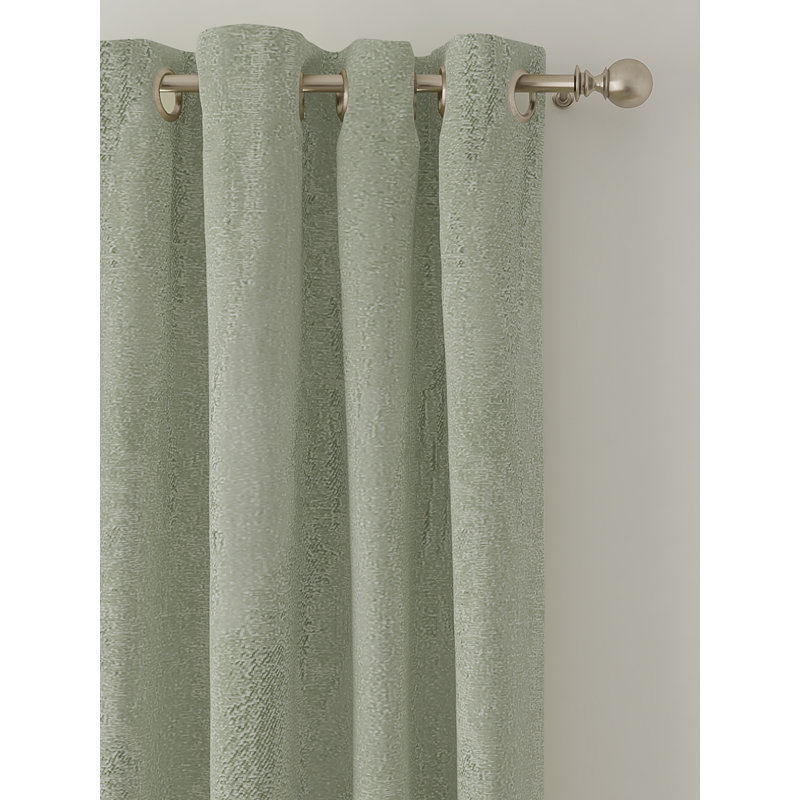 ORBIT Blackout Curtain Pair, Pistachio