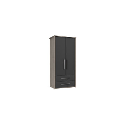 Colville 2 Door Manufactured Wood Wardrobe
