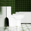 Toilette 1,28, économie d'eau, blanc brillant 003, siège confortable, une pièce, séduisant