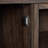 Camden Corner TV Stand For Large Tvs, Entertainment Centre With Adjustable Shelves And Cable Management, Rustic Dark Walnut Design