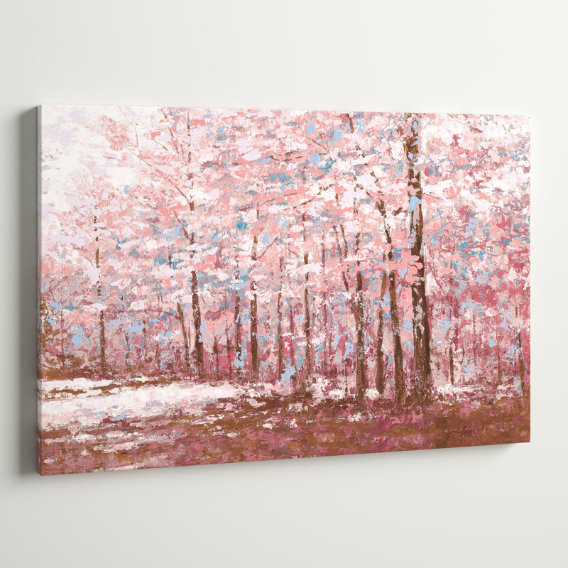 " Cherry Blossom Road ", 8" H x 12" W