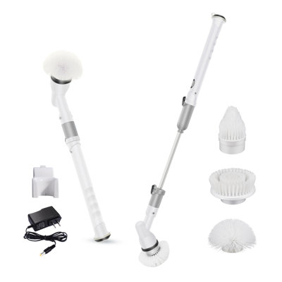 Electric Rotary Adjustable Handle Cleaning Brush