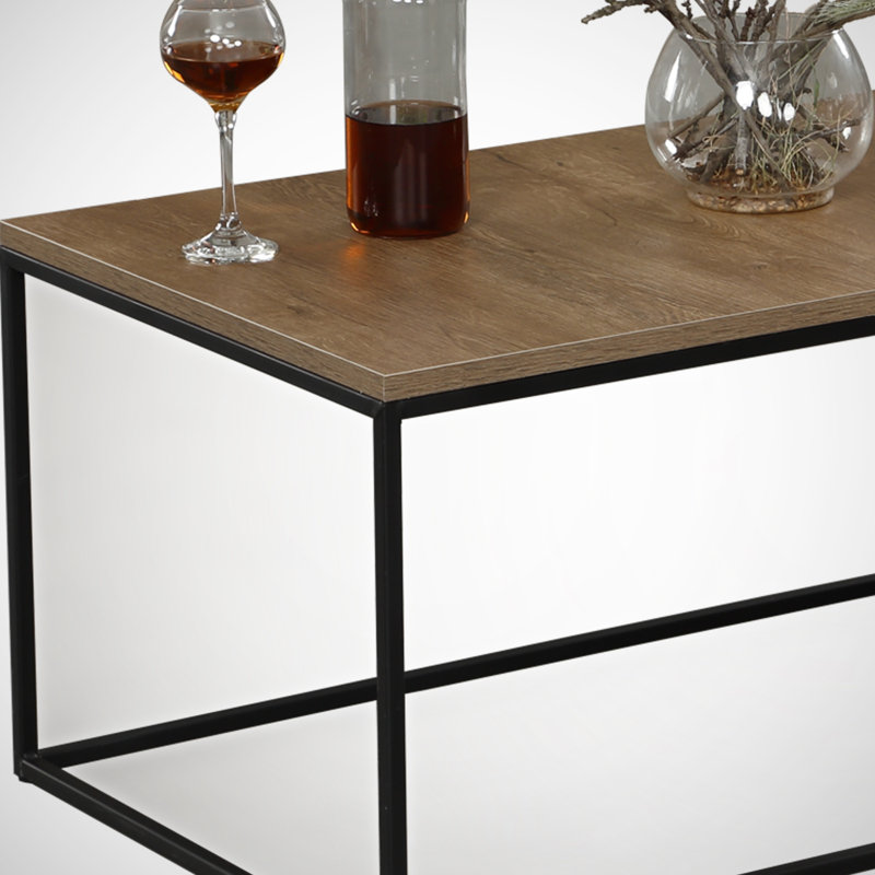 Table basse à cadre Manuel, Chêne du Caucase