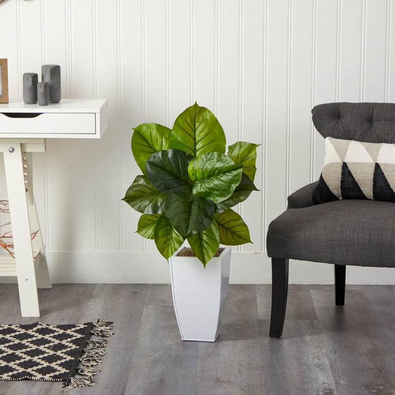 34 po. Philodendron artificiel en pot