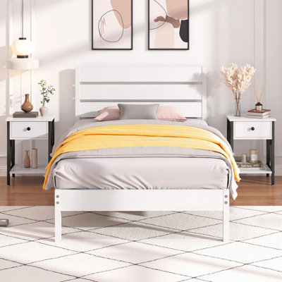Alicia 3 Piece Steel Bedroom Set