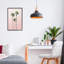 Palmeraie, ciel rose, estampe numérique, design par Natalie Carpentieri-1020556387-1020556388