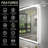 Aevar UL Certified Front & Back LED Anti-Fog Tempered Glass Bathroom/Vanity Mirror with 3-Year Warranty-446269521