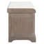 Banc de rangement rembourré à casiers Briananthony-864738018