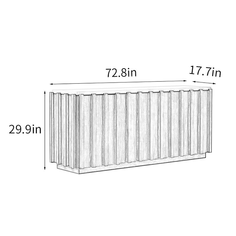 Large Capacity Sideboard