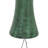 Yardley Weather-Resistant Modern Green Polyresin Solar Fountain with Battery