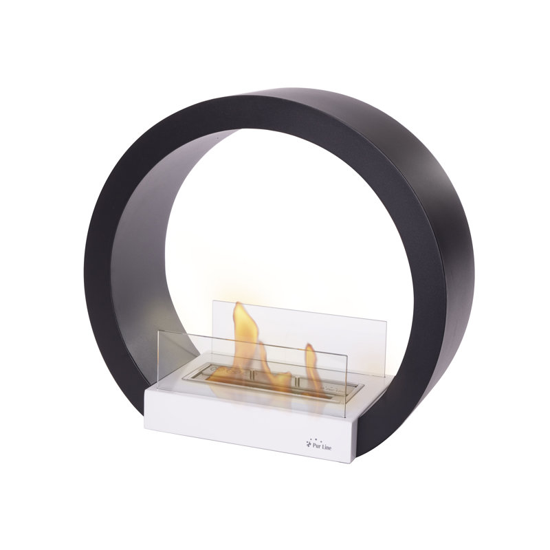 Tyrone Belfry Heating 60cm W Lacquered Bio-Ethanol Fireplace
