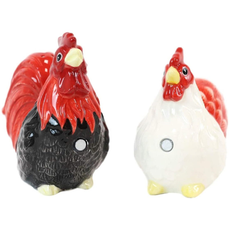 Ensemble salière et poivrière Brissia Chicken Farm