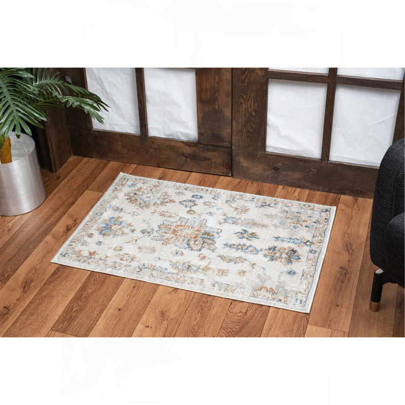 Tapis ivoire, Tapis de couloir 2 pi 7 po x 7 pi 3 po