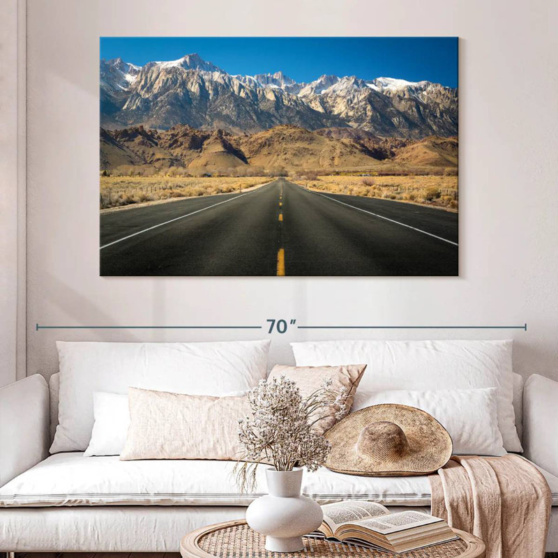 Road To Mt. Whitney, H 34 po x l 51 po