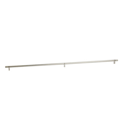 Poignée de meuble-bar rectangulaire Emtek Select 36 "C-C, tige de bar rectangulaire, barre moletée