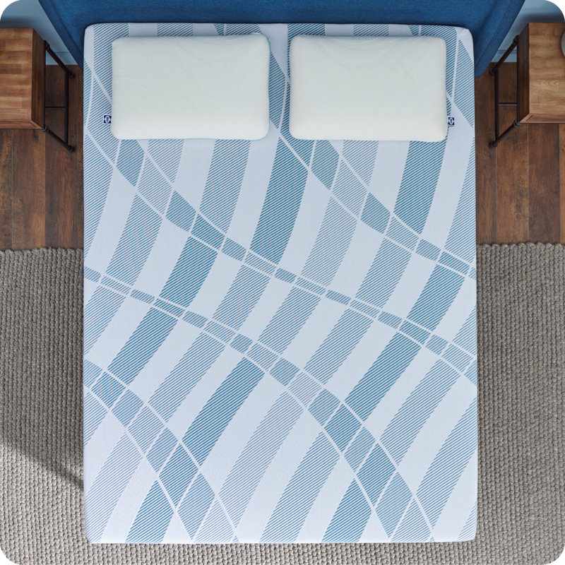 Sealy Dreamlife 12" Gray Gel Memory Foam Queen Mattress