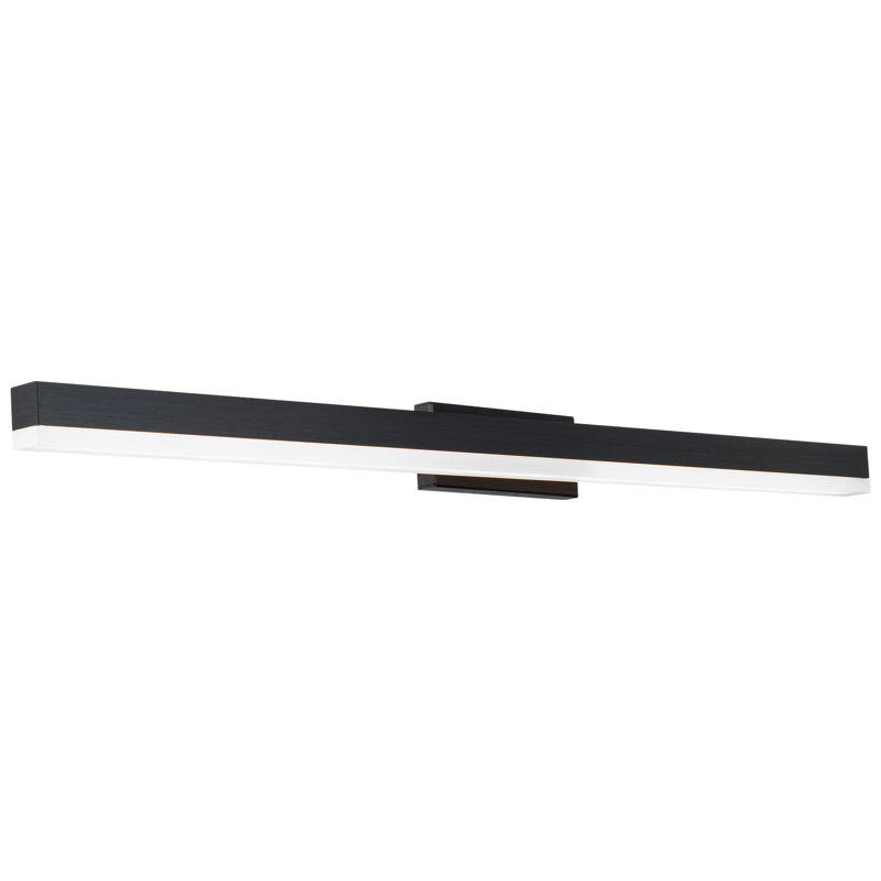 1 - Light LED Bath Bar, Black