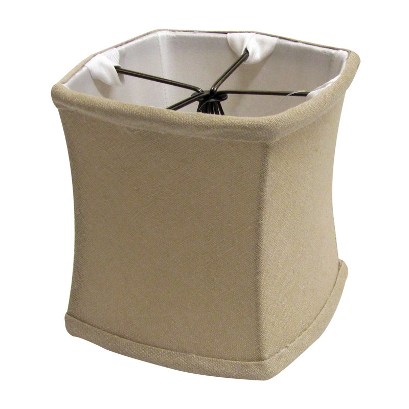 Ensemble de 6 abat-jour 6 "Snow Box, Beige, H 5 po x l 5 po x P 5 po
