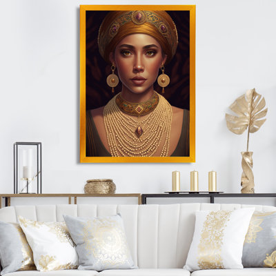 Jeune femme avec des bijoux bohémiens VII