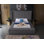 Lit plateforme tapissier avec rangement Rick