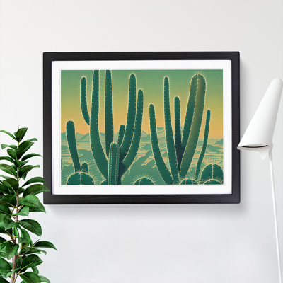XH1022-8635X Superb Cactus - Single Picture Frame Print